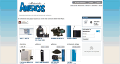 Desktop Screenshot of materialesamericas.com